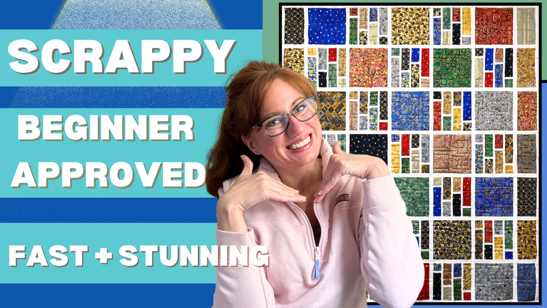 Grated Quilt Pattern – A Simple, Stunning Stash Buster