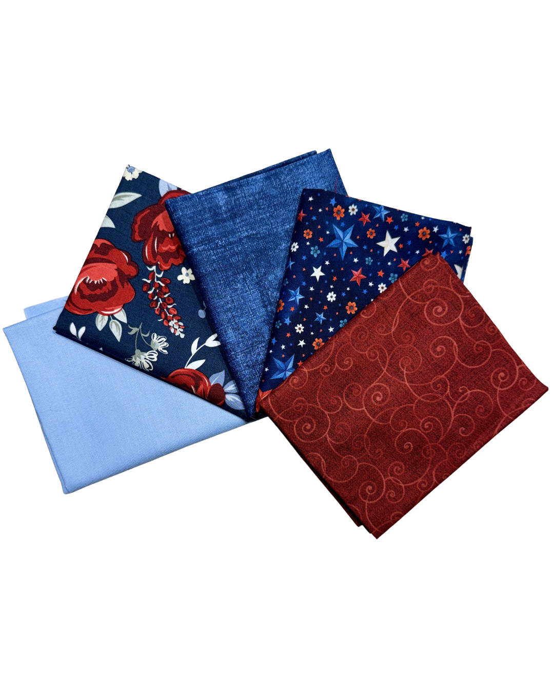 Rose and Stars Bundle - Stars and Stripes Bundle - Just Add Thread - K