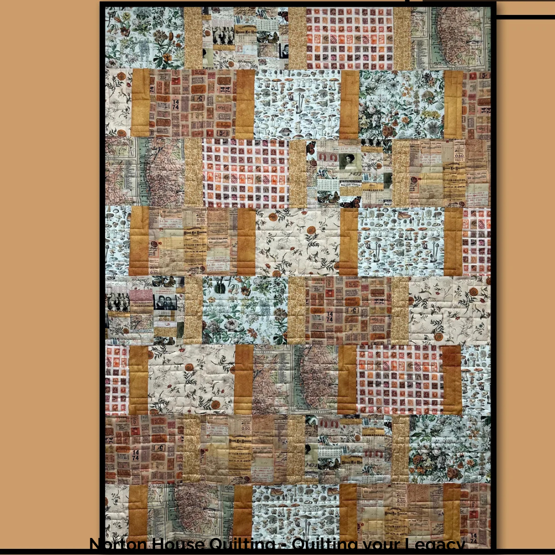 Southern Peach — Digital Quilt Pattern (PDF Download) ✂️
