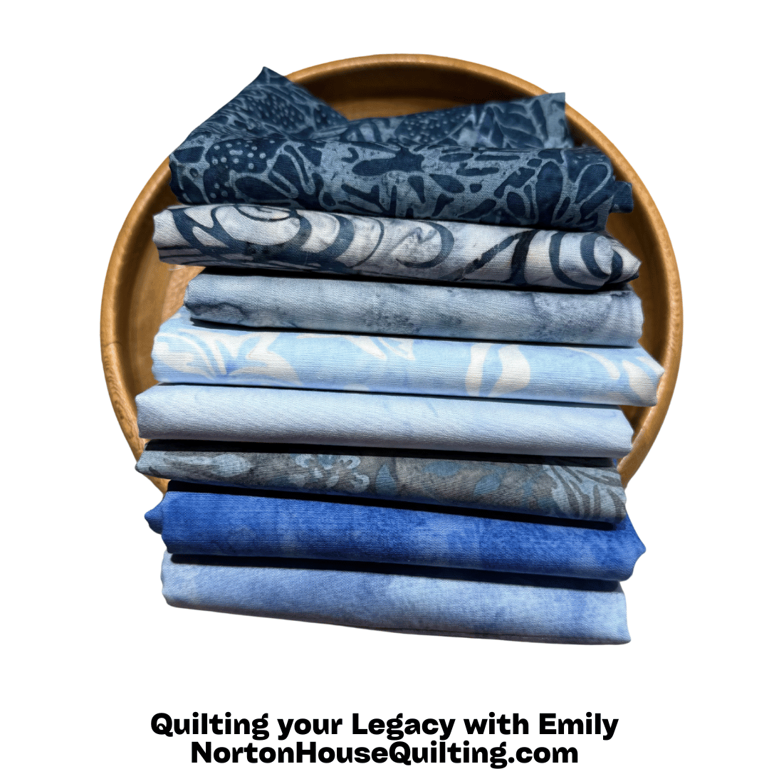 Calm Serenity – Fat Quarter Bundle (2 Yards Total) 🔹