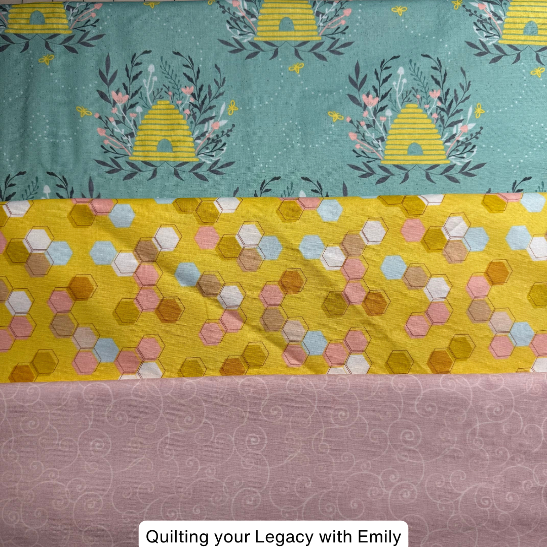 💥🍯 HoneyCombs – Tonal 1-Yard Bundle (3 Yards Total)