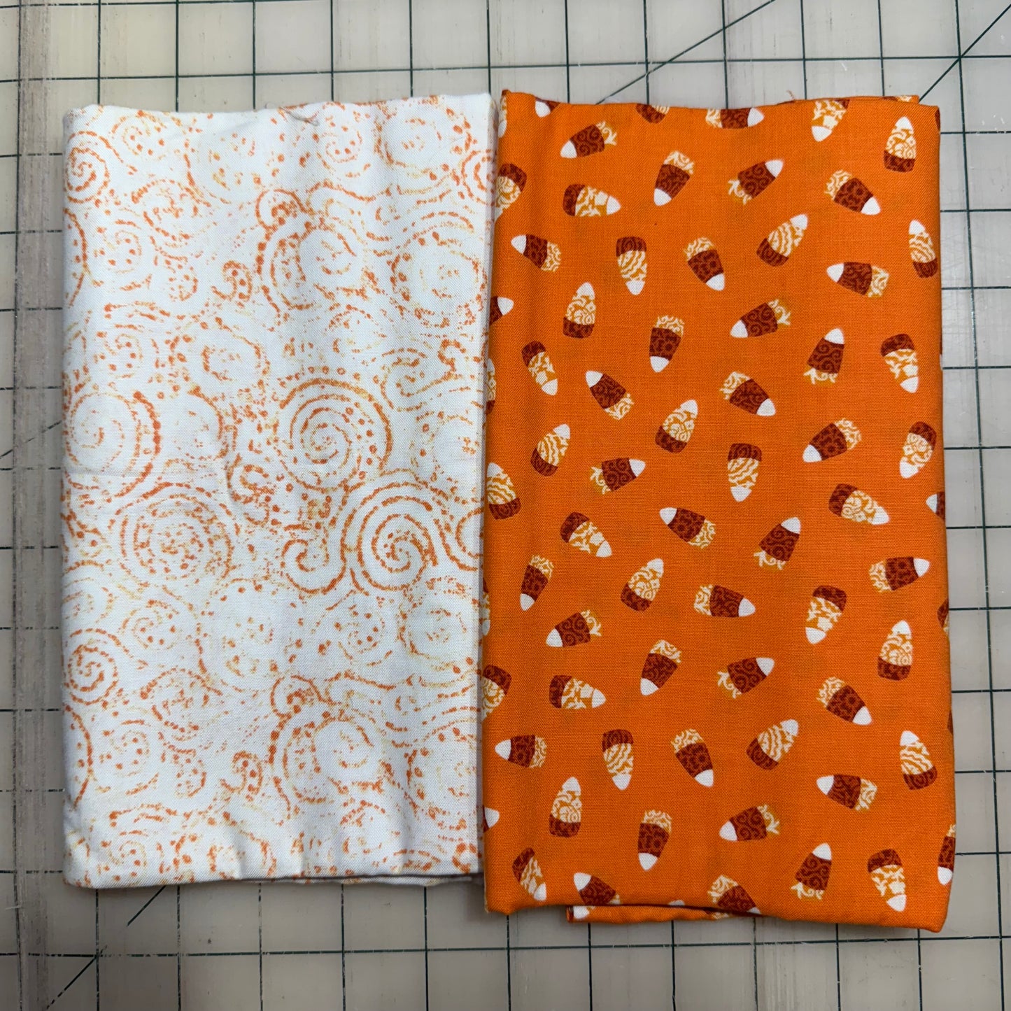 🌻 Candy Corn Orange – Dynamic Duo 2 - 1-yard Cuts
