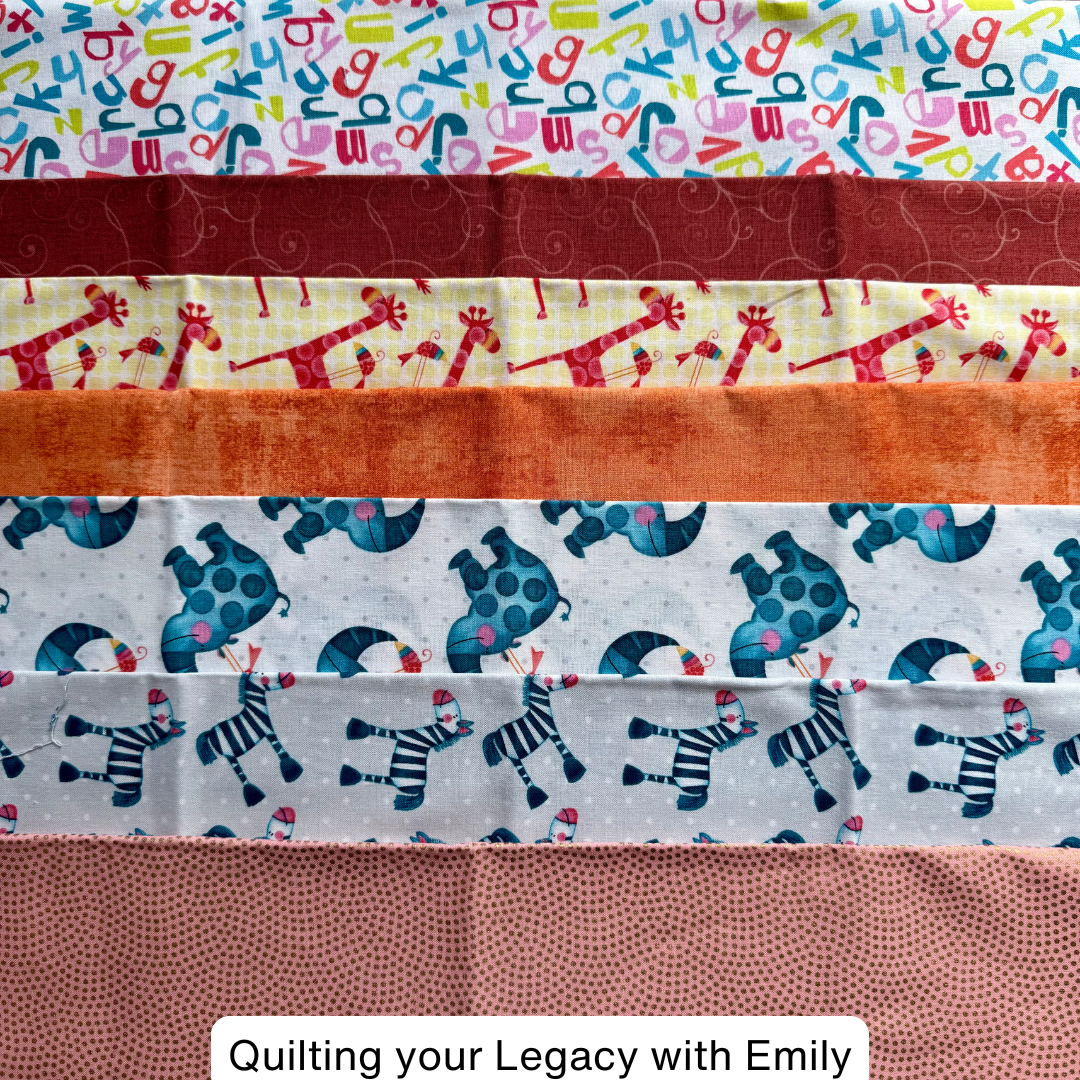 🦒 Safari Critters – 8 Fat Quarter Bundle