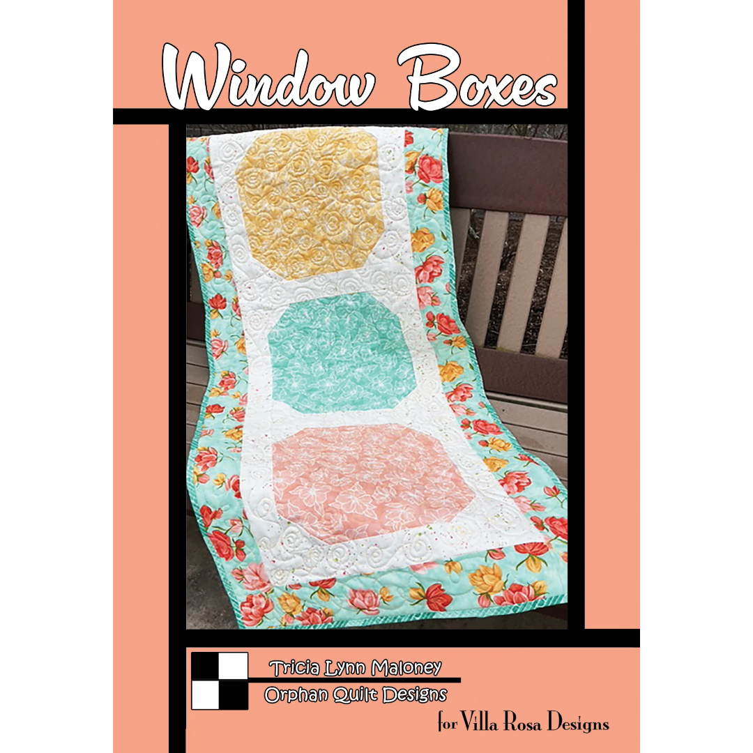 Window Boxes — Digital Quilt Pattern (PDF Download) ✂️