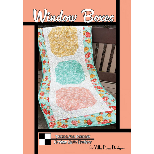 Window Boxes — Digital Quilt Pattern (PDF Download) ✂️
