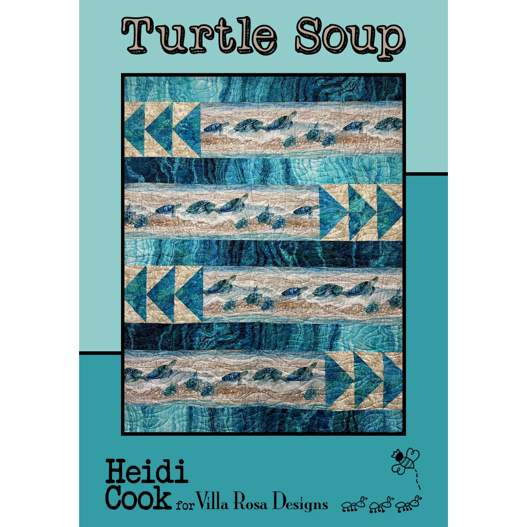 Turtle Soup — Digital Quilt Pattern (PDF Download) ✂️
