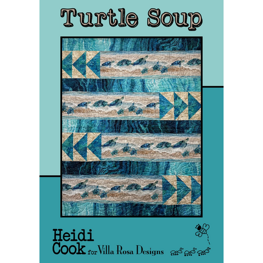 Turtle Soup — Digital Quilt Pattern (PDF Download) ✂️