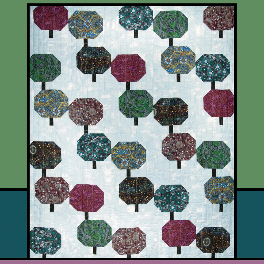 Enchanted Forest — Digital Quilt Pattern (PDF Download) ✂️