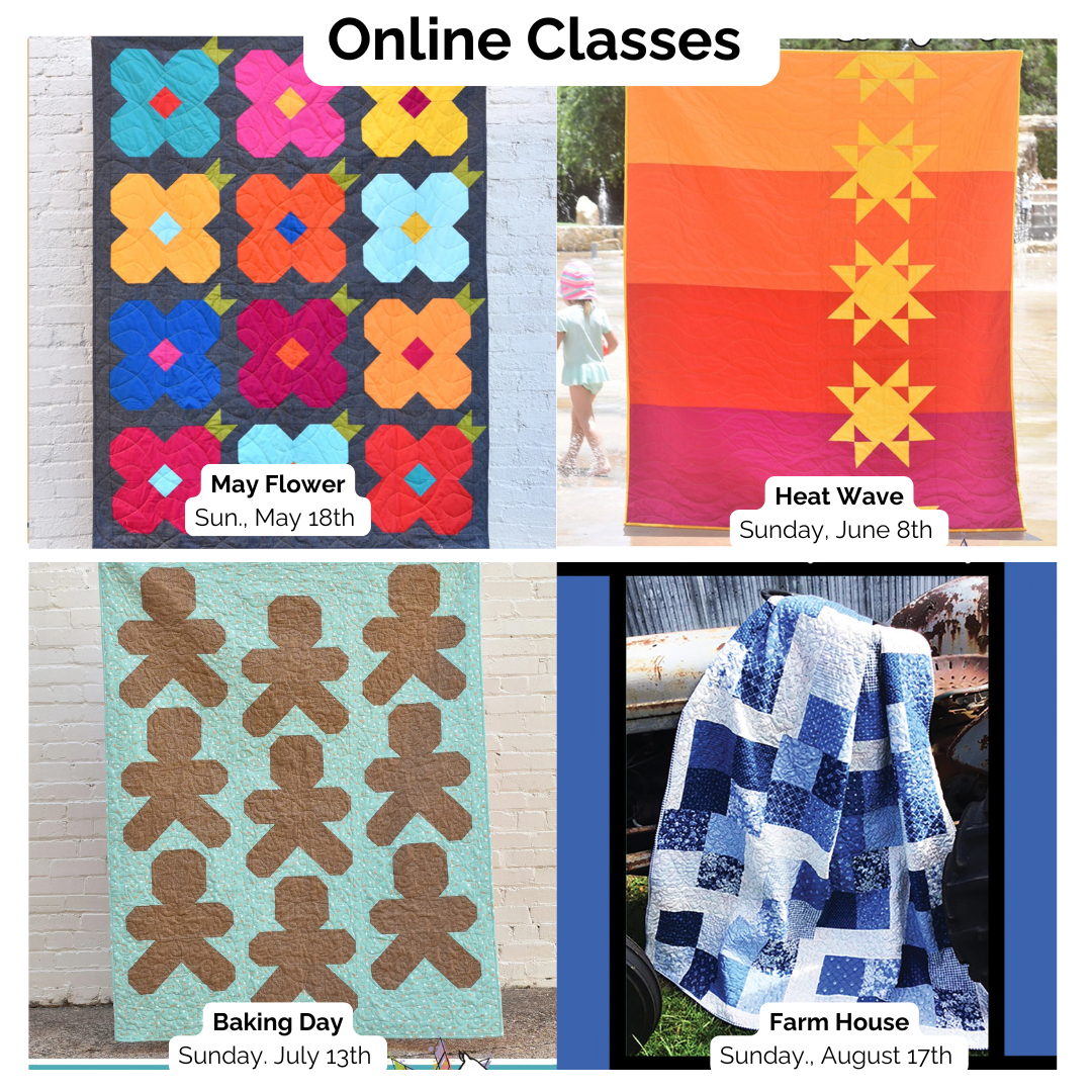 🧵 Quilting with Confidence – Monthly Online Class Series
