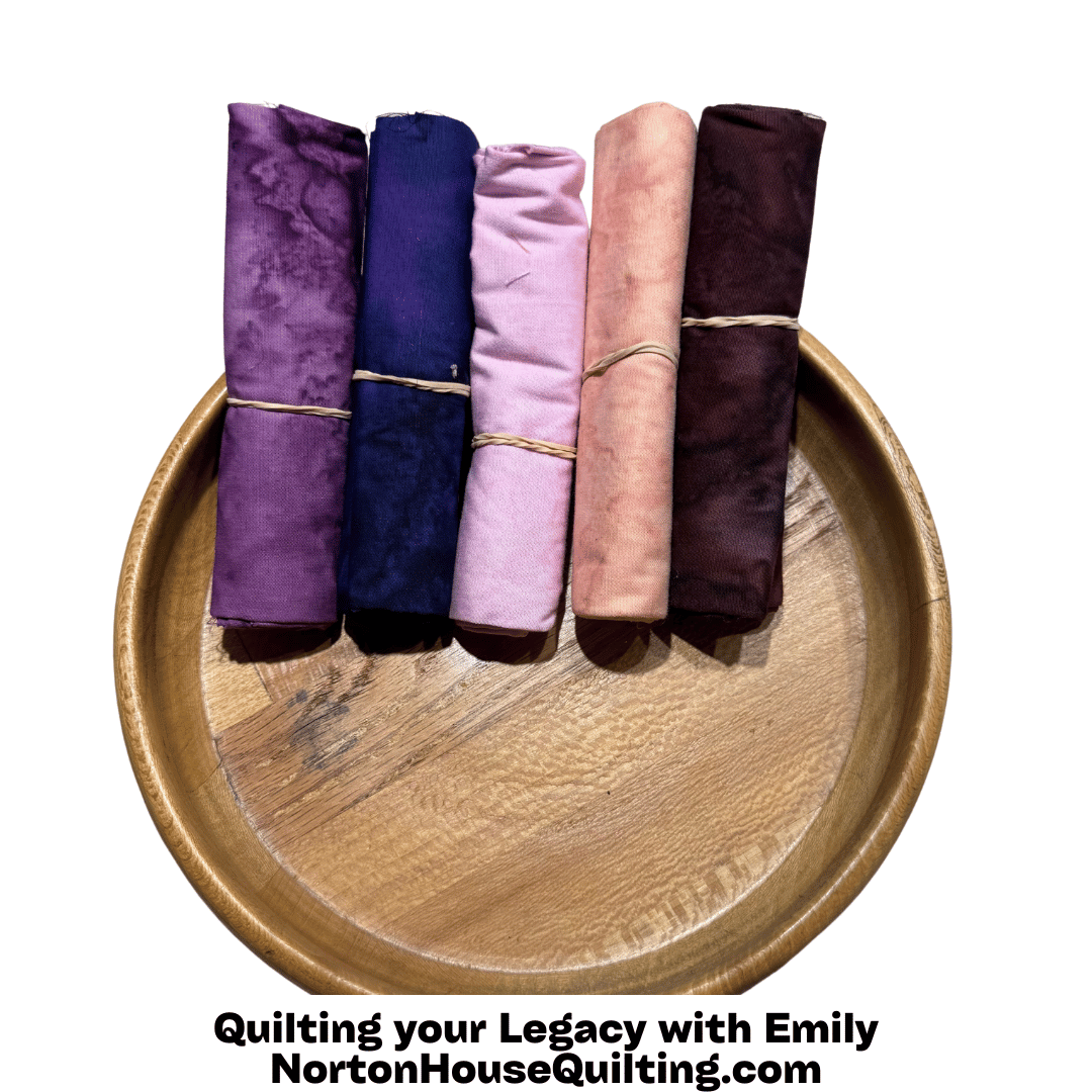 💥 Purple Haze – 5 Fat Quarter Bundle (1¼ Yards Total)