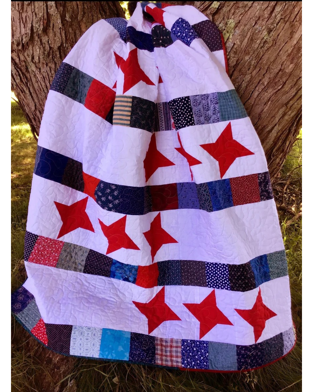 Salute Quilt — Digital Quilt Pattern (PDF Download) ✂️