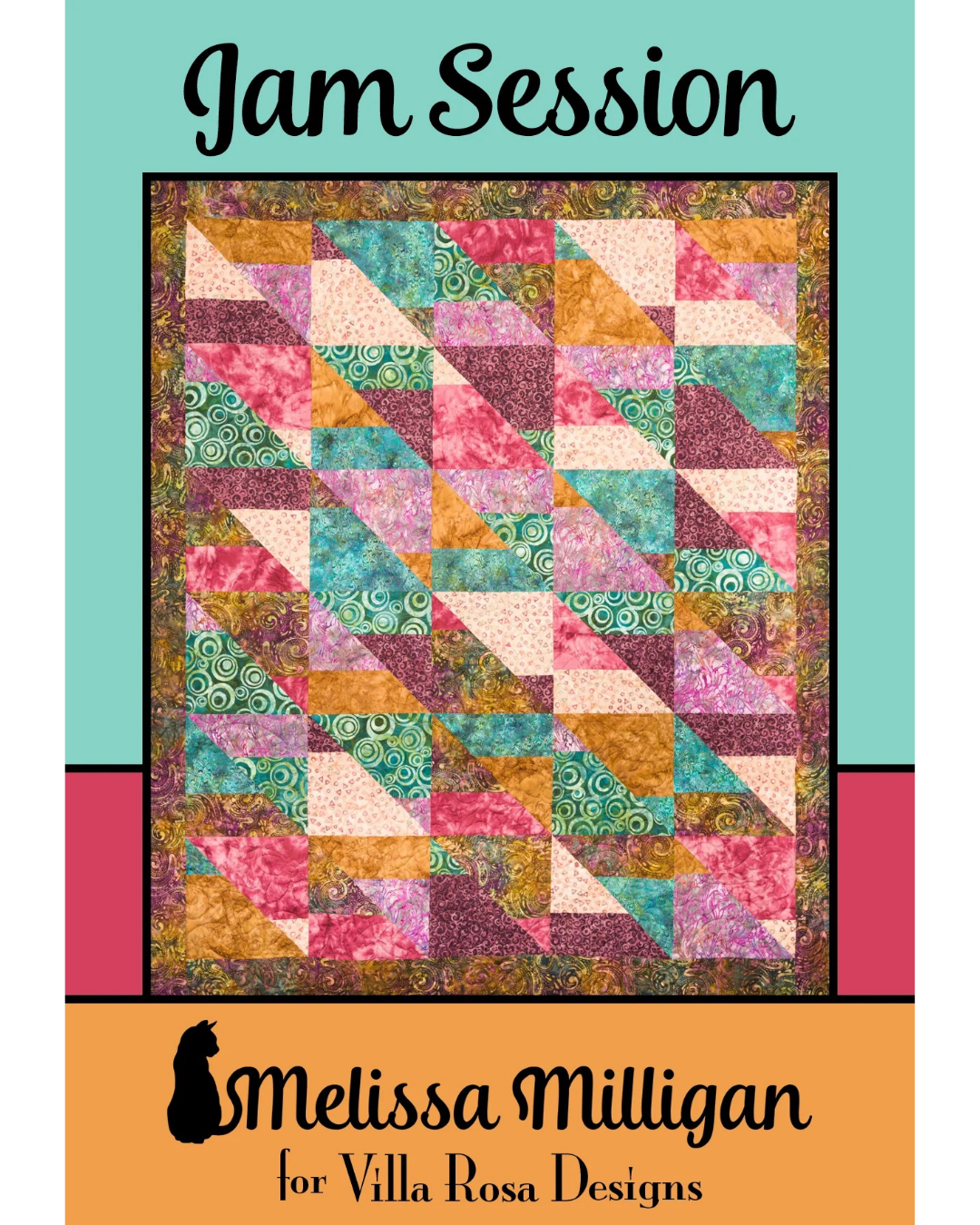 Jam Session - Digital Quilt Pattern (PDF Download)