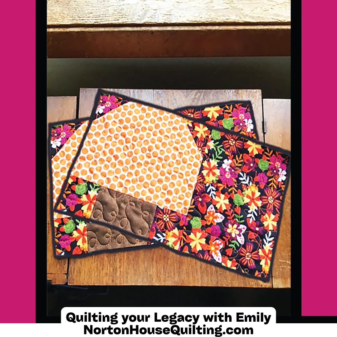 Little Shroom Snack Mat — Digital Quilt Pattern (PDF Download) ✂️