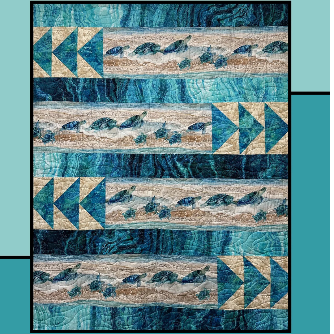 Turtle Soup — Digital Quilt Pattern (PDF Download) ✂️