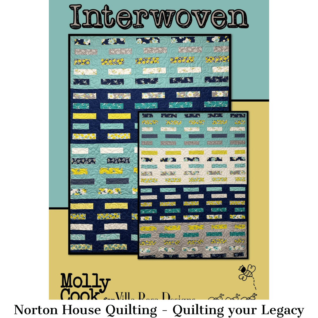 Interwoven Quilt Pattern - Villa Rosa Designs