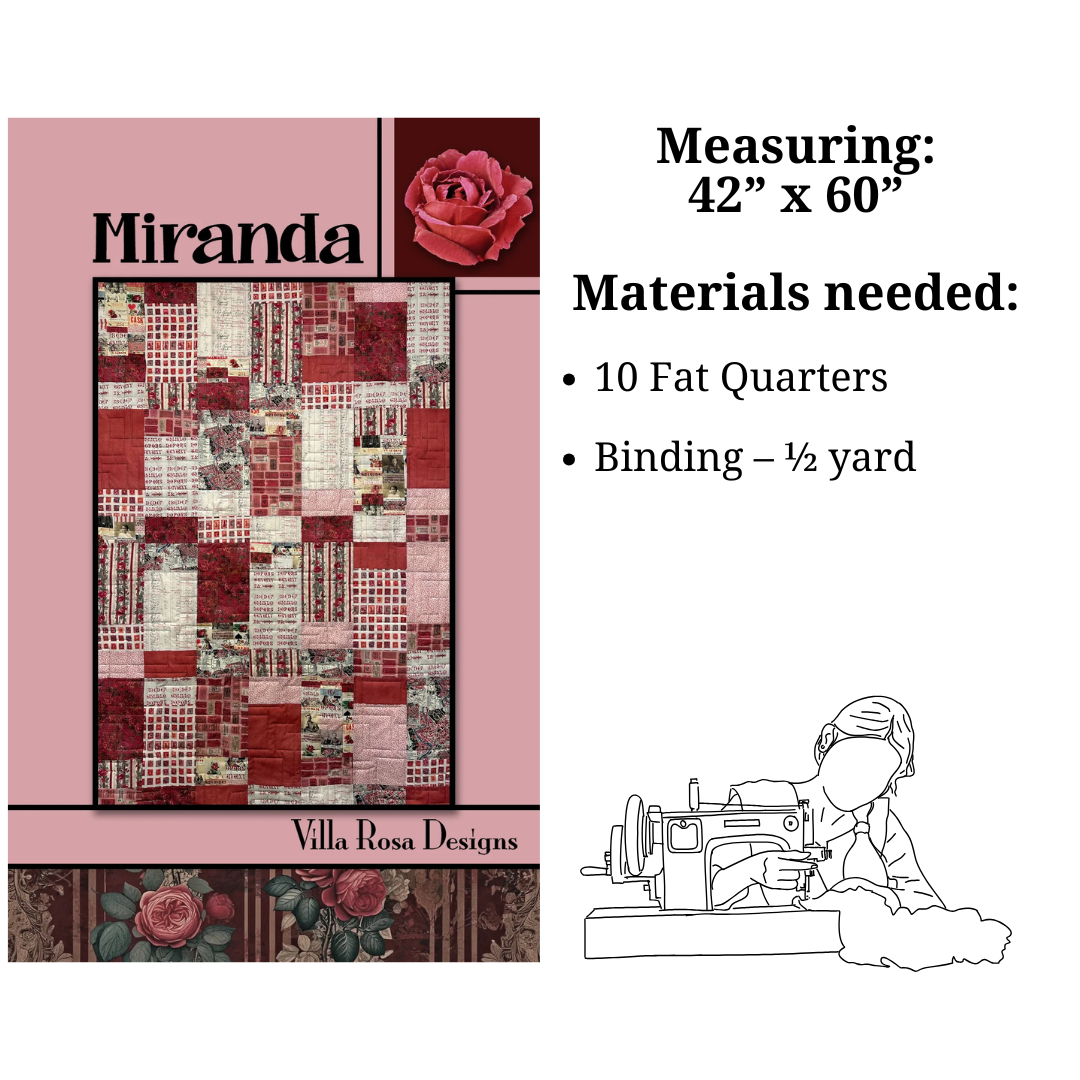 Miranda — Digital Quilt Pattern (PDF Download) ✂️