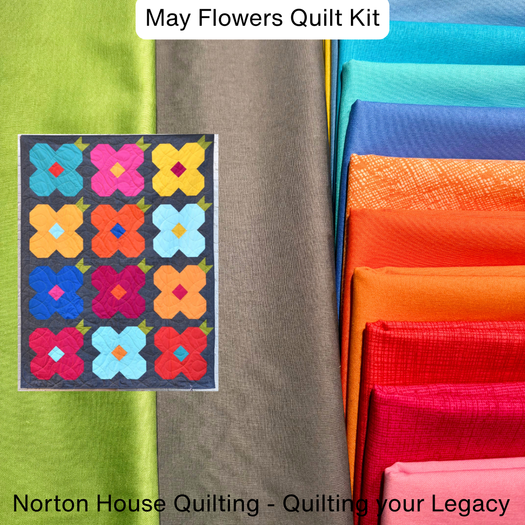 May Flowers Quilt Kit