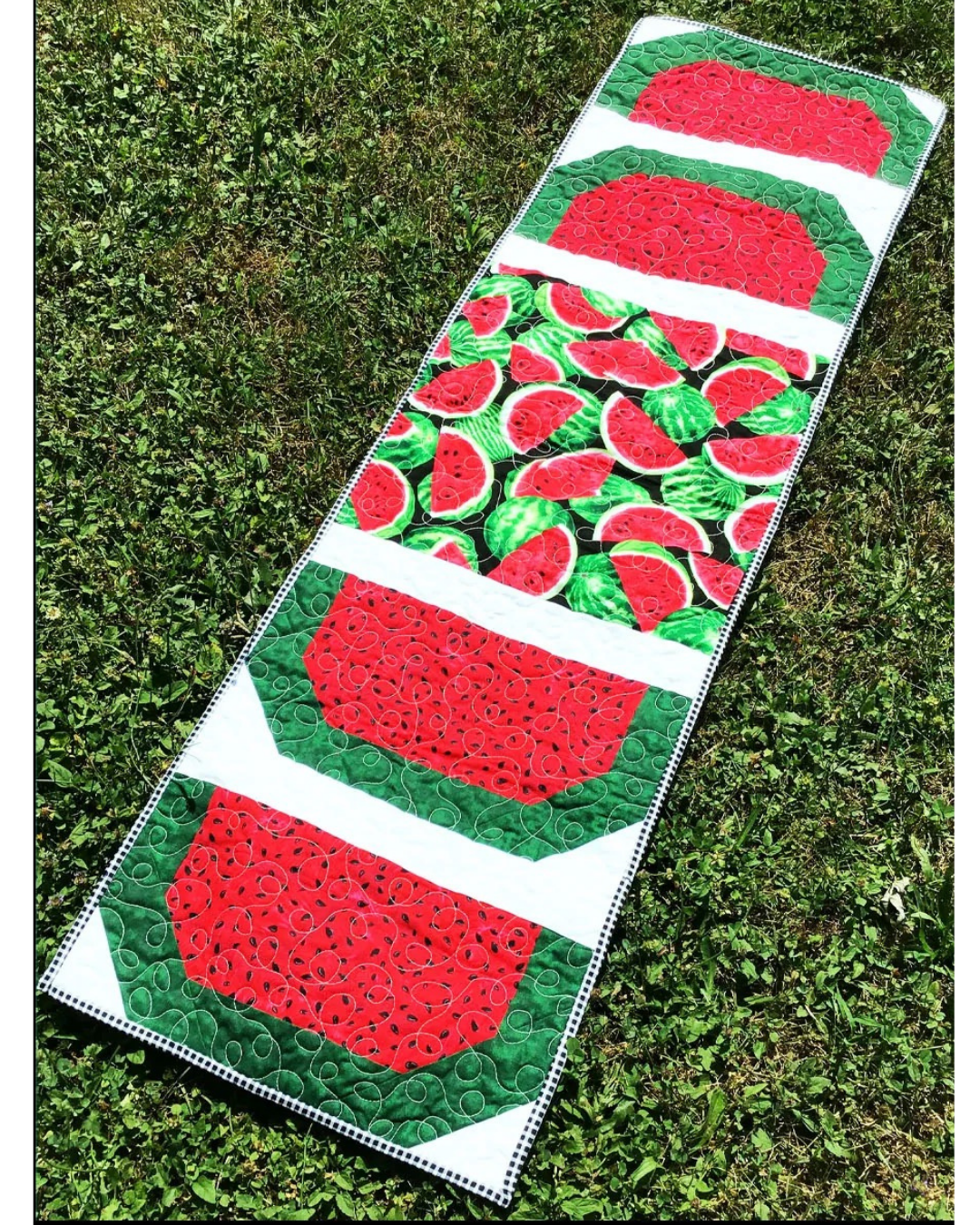 Watermelon Table Topper Fabric Kit – Easy & Coordinated