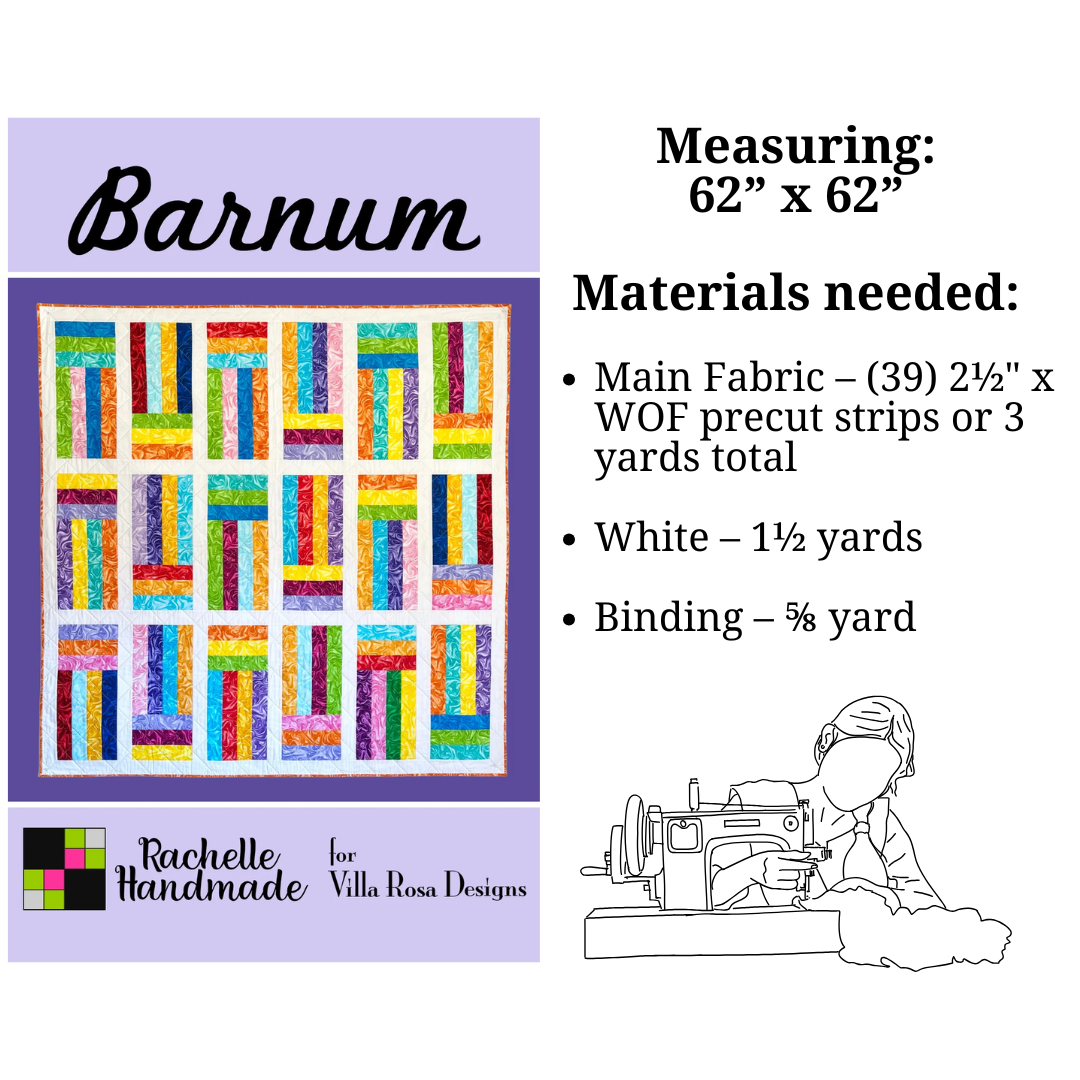 Barnum — Digital Quilt Pattern (PDF Download) ✂️