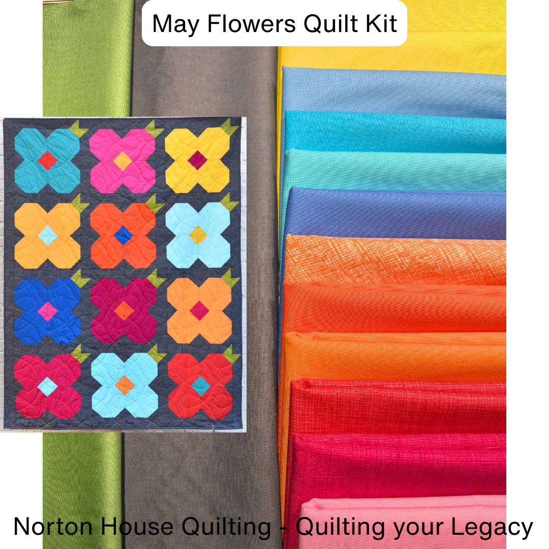 May Flowers Quilt Kit