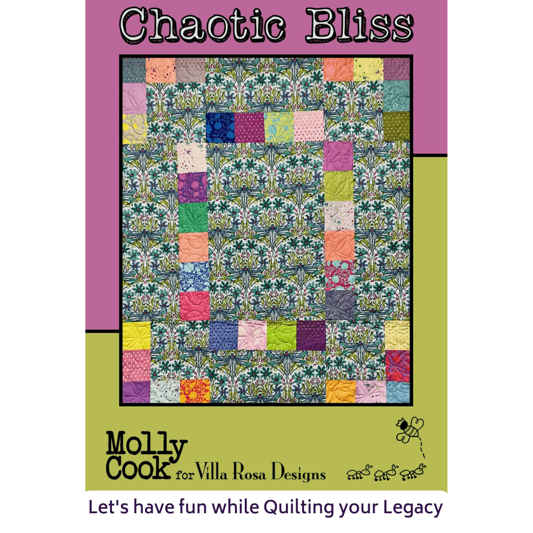 Chaotic Bliss Quilt Pattern - Villa Rosa Designs