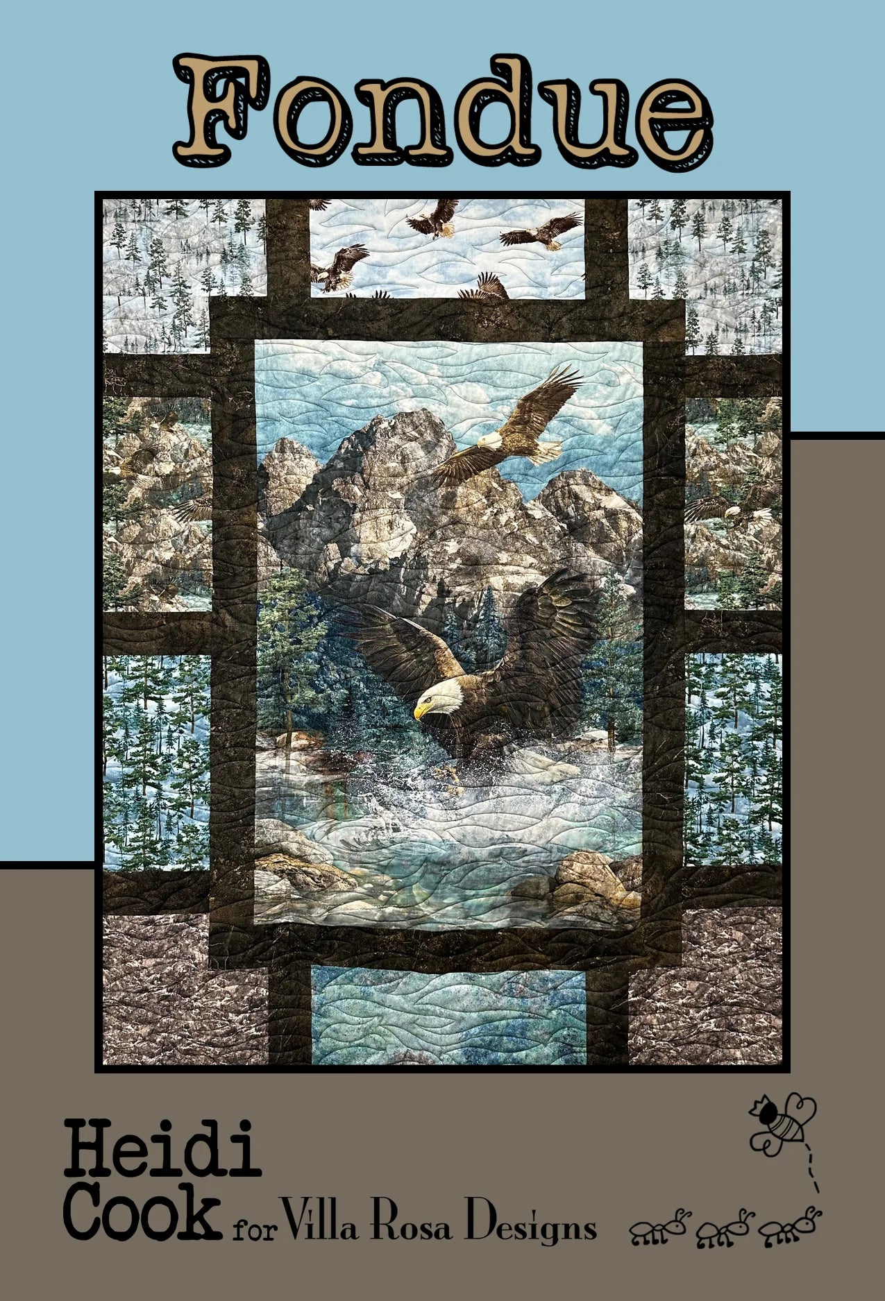 Fondue Quilt Pattern (Digital Download)