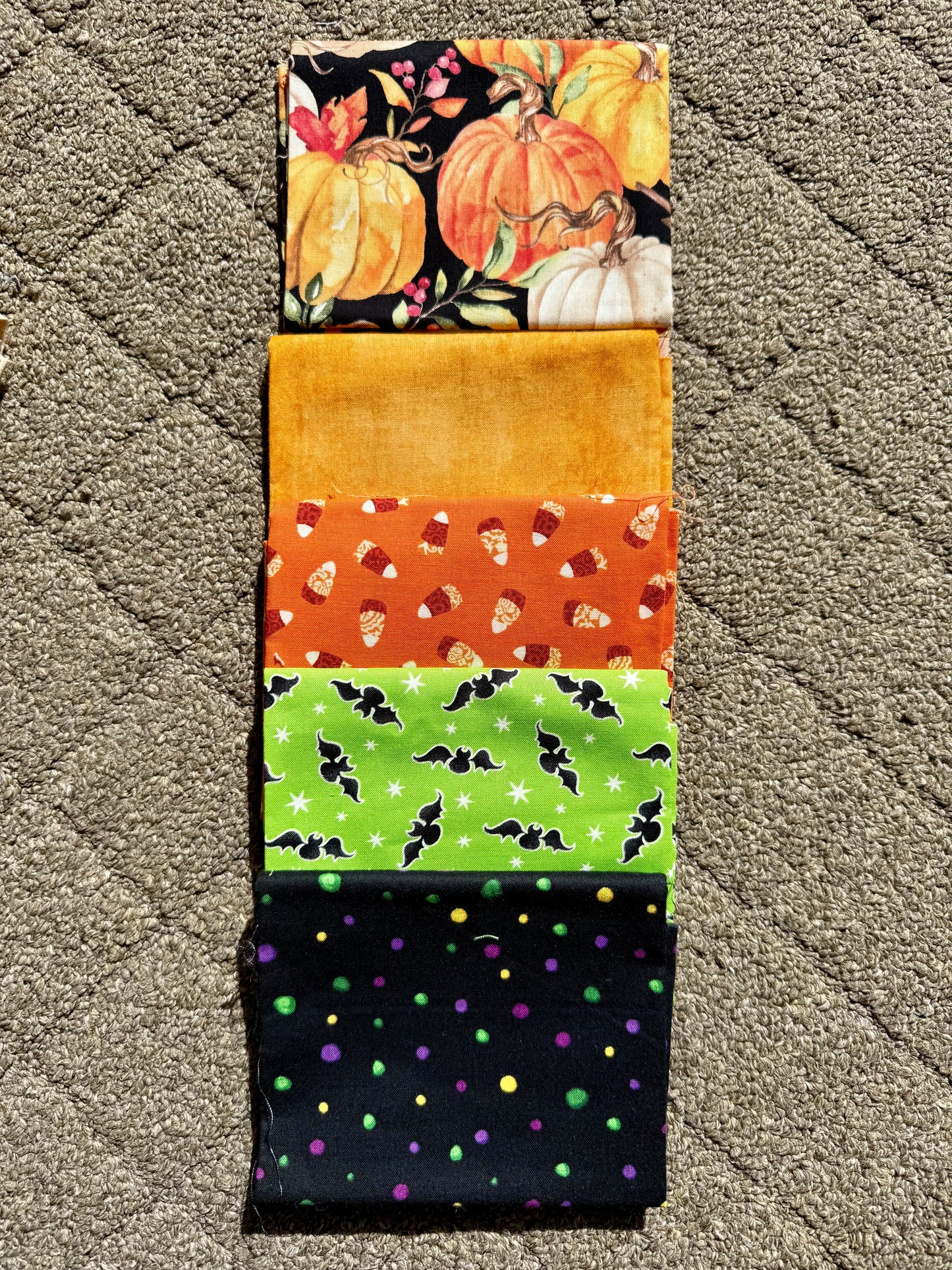 Halloween - 5- Fat Quarter Bundle