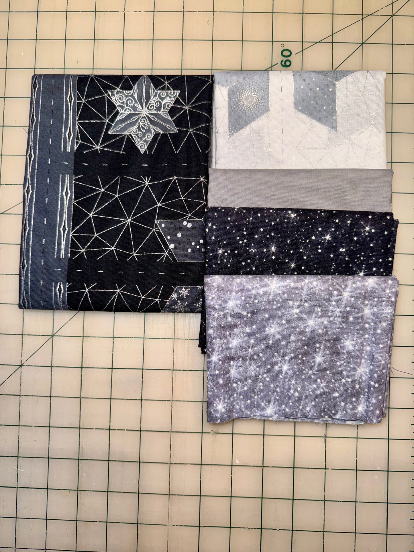 🏡 Midnight at the Cottage - Fat Quarter Bundle Cottage Garden