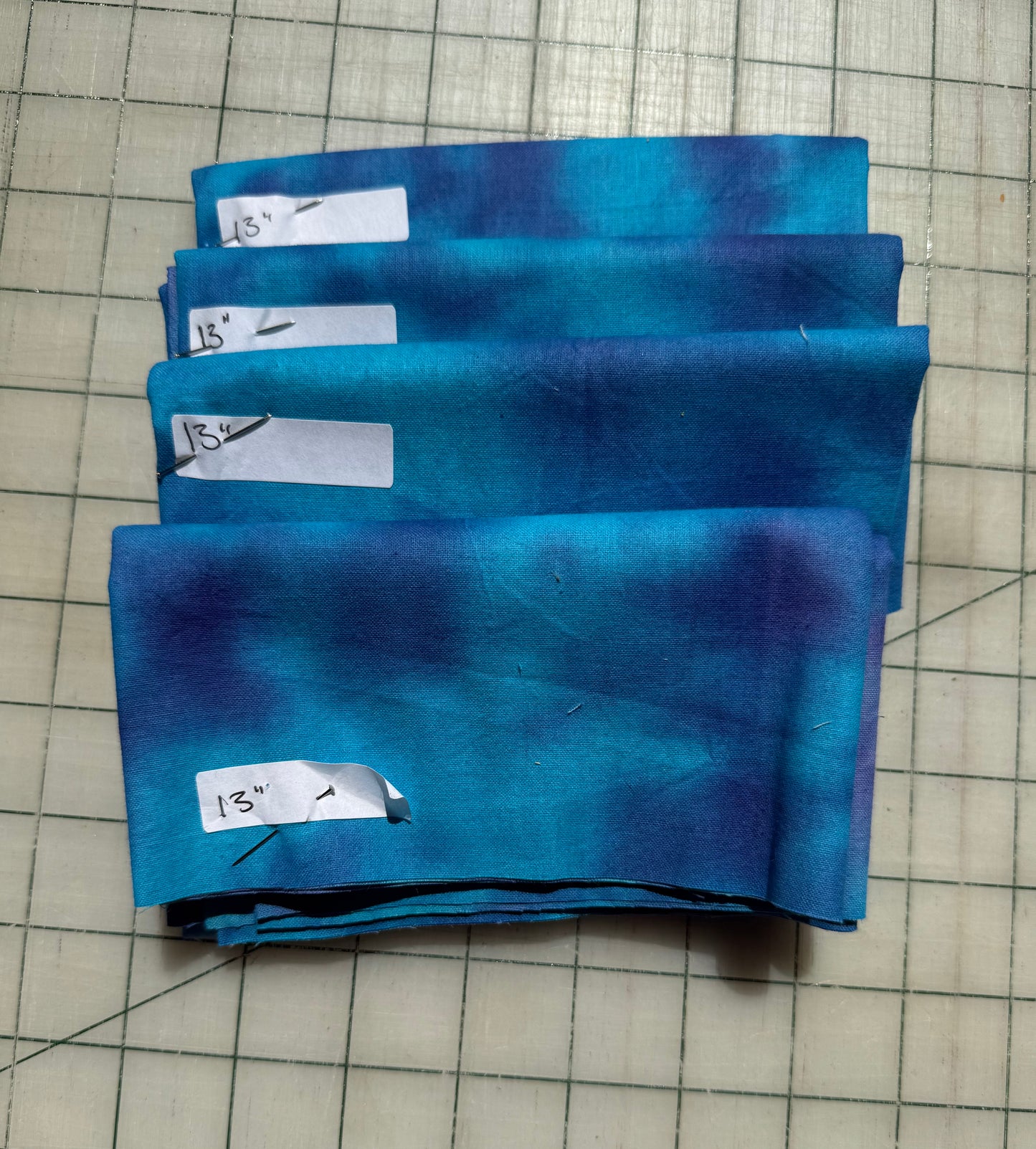 💥 Blue Bali – Final Act Fabric (13")
