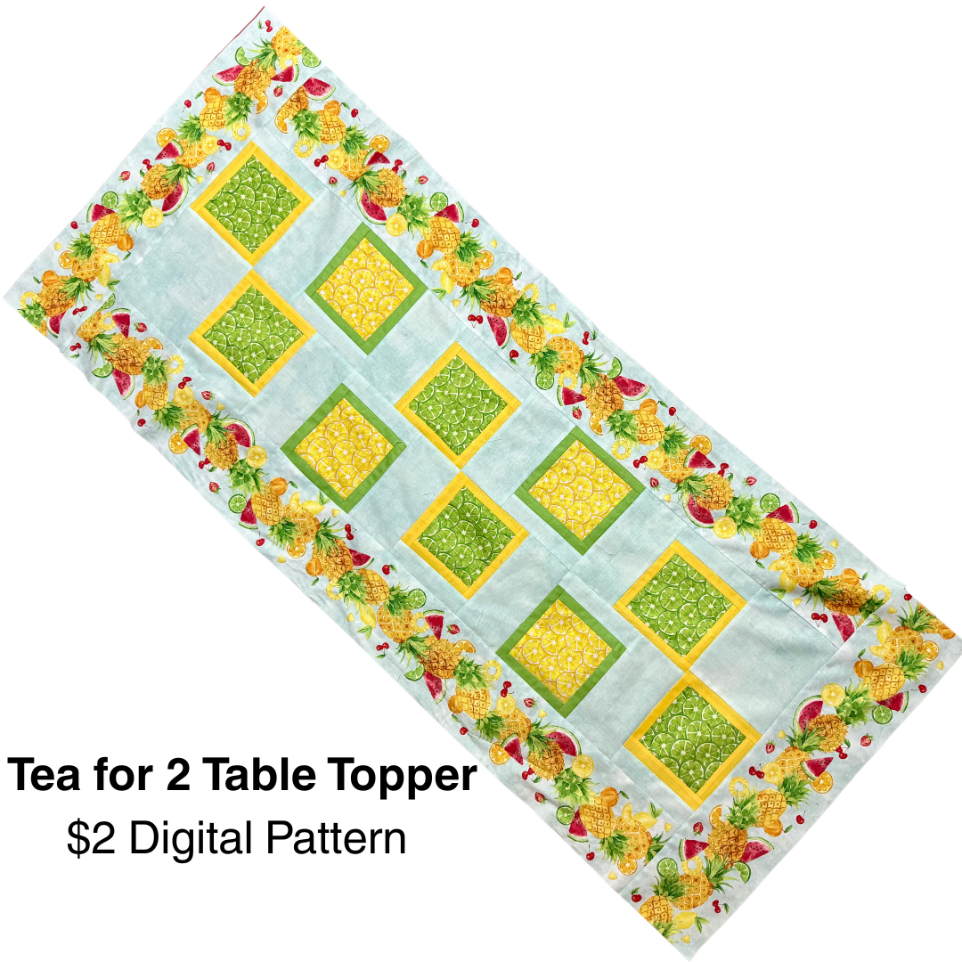 Tea for 2 Table Topper Kit