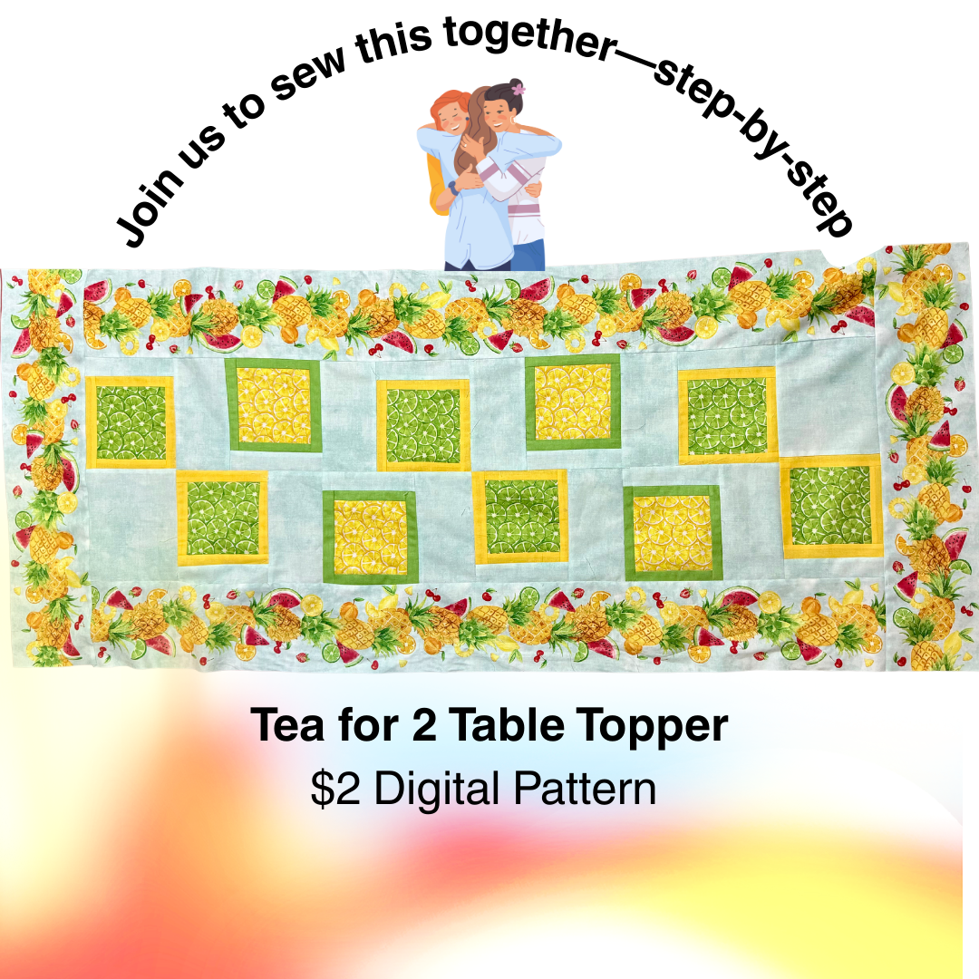 Tea for 2 Table Topper Kit