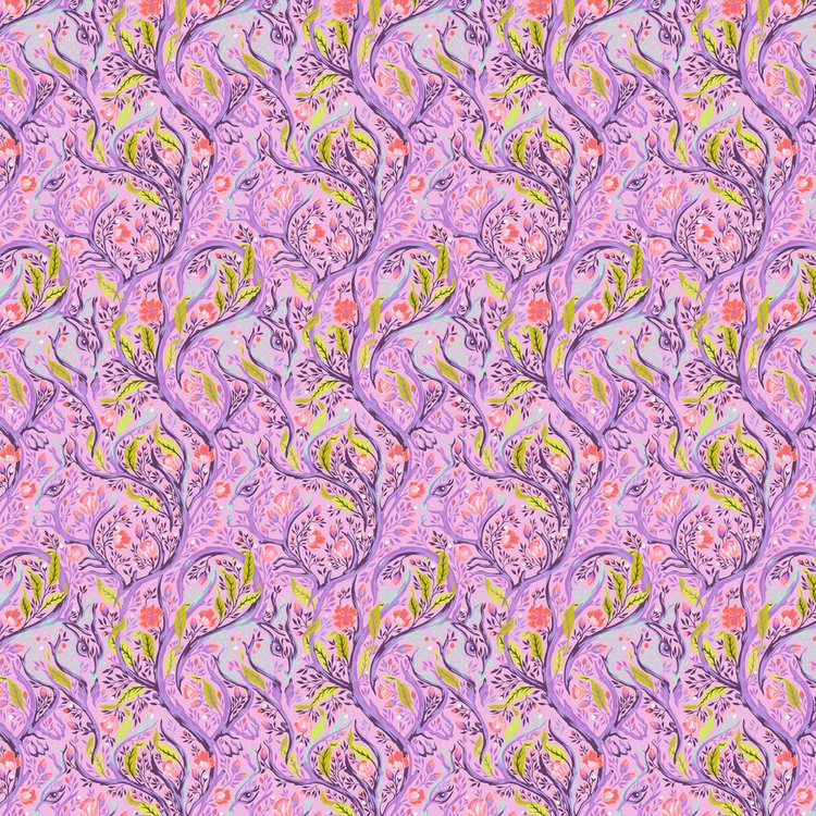Tula Pink Full Moon Forest II- Branch Manager - April 2025 - Moon Forest - Tula Pink