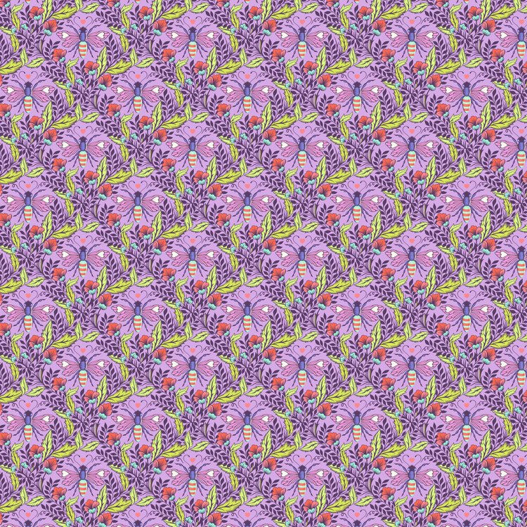 Tula Pink Full Moon Forest II- Shake your Honey Maker - April 2025 - Moon Forest - Tula Pink