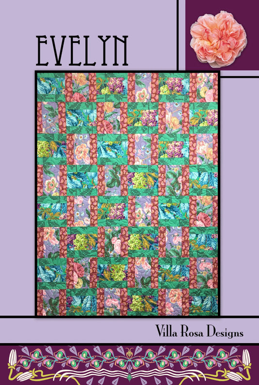 Evelyn — Digital Quilt Pattern (PDF Download) ✂️