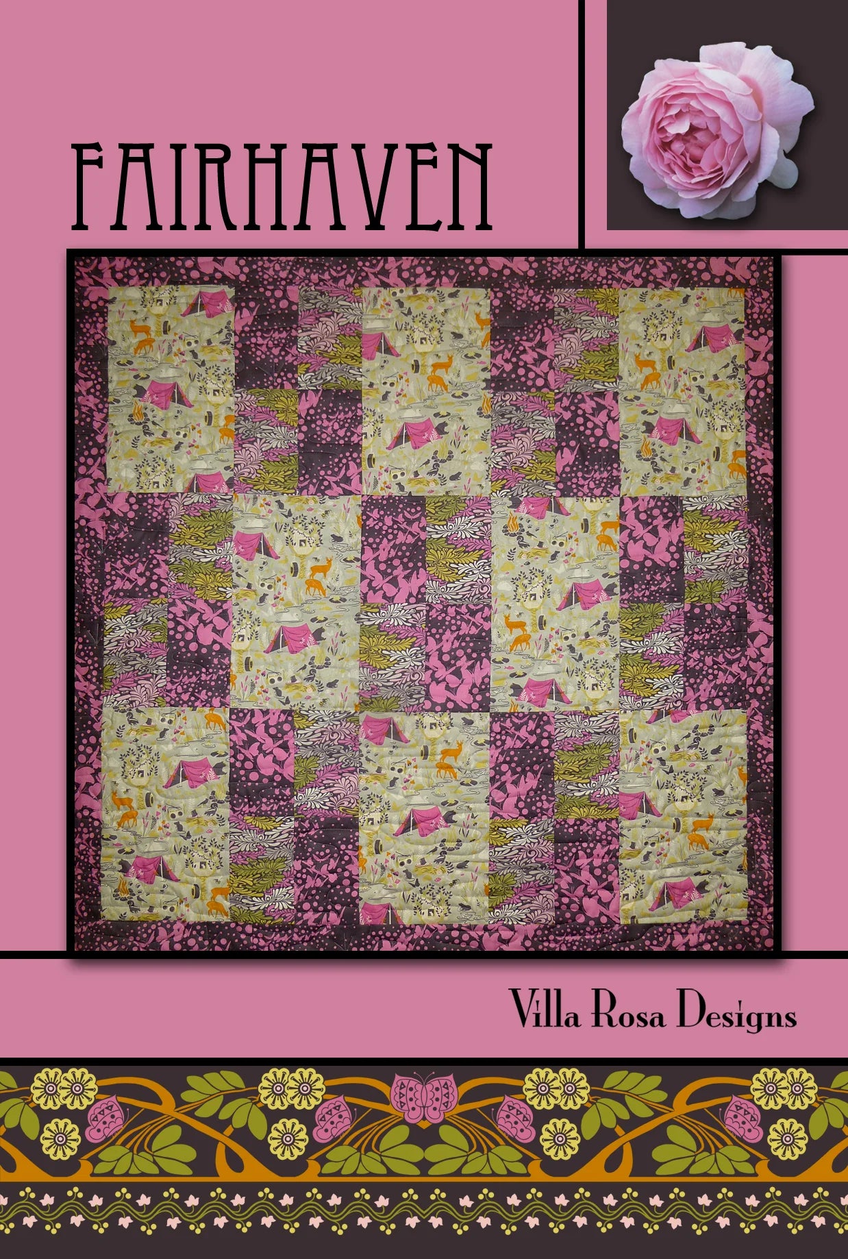 DIGITAL - Fairhaven Quilt - Villa Rosa Designs