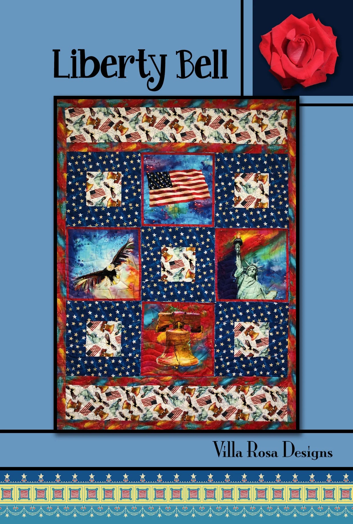 Liberty Bell — Digital Quilt Pattern (PDF Download) ✂️