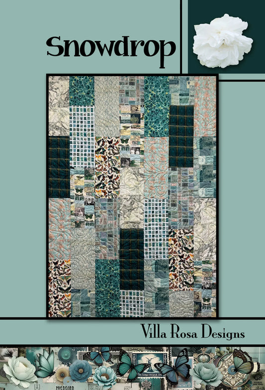 Snowdrop — Digital Quilt Pattern (PDF Download) ✂️