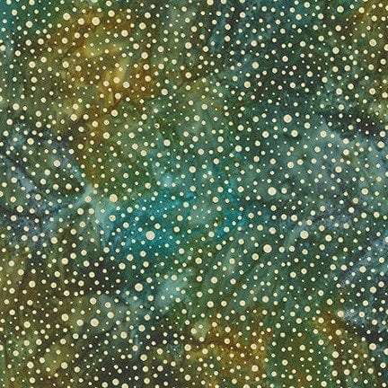 Metallic Gold - Jungle Green Bali - Sparkle - Jungle