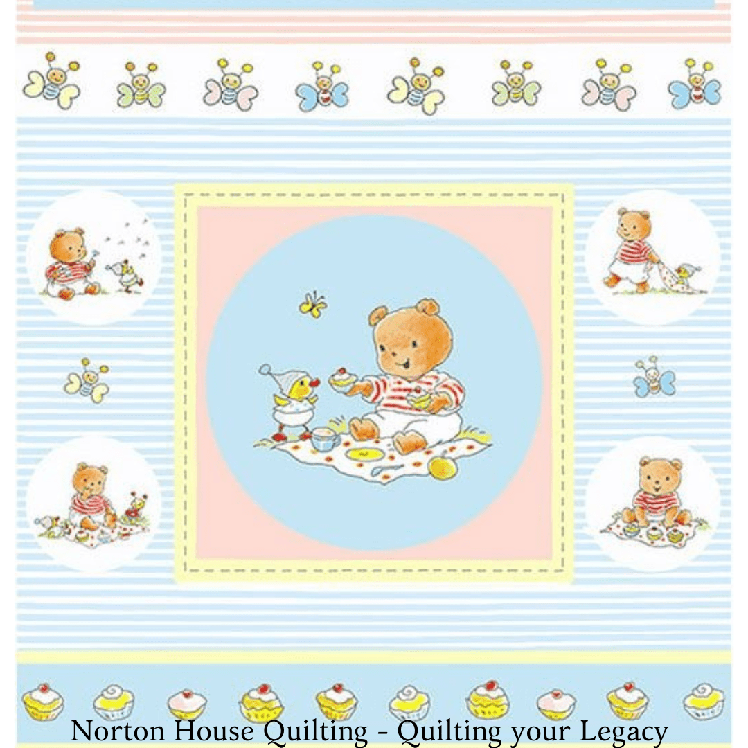 Bobbi's Picnic in Pastel by Monica Maas for Stof Fabrics - Norton House Quilting