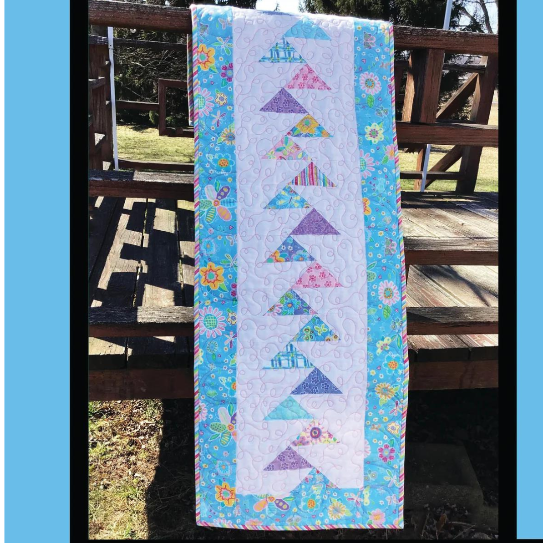 DIGITAL - Fly Away Table Topper Pattern - Villa Rosa Designs