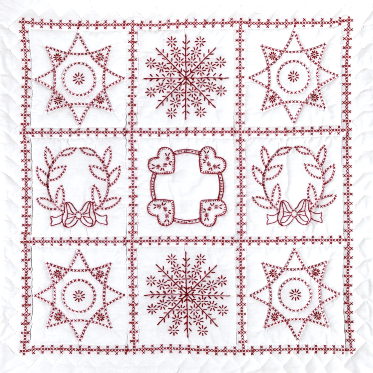 Sampler Wall Quilt Needleword