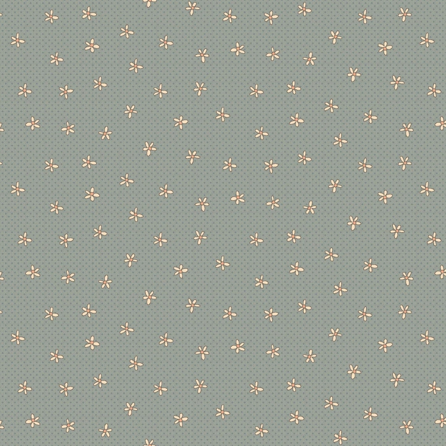 My Neighborhood - Lt Blue Daisy - 2635-17 - Henry Glass