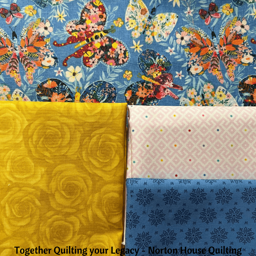Butterflies Tradewinds Quilt Kit