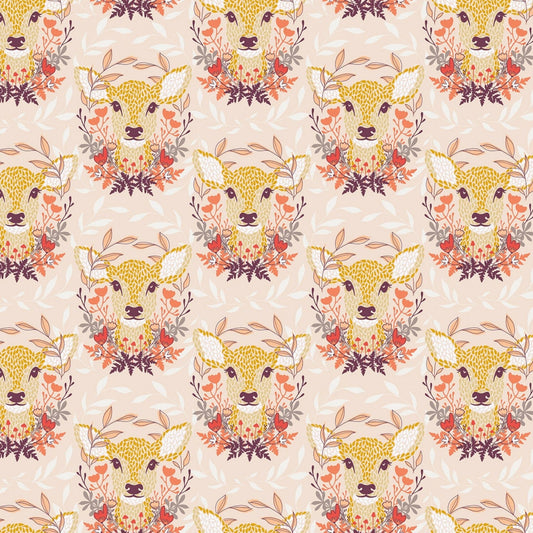 Harmony Oh Deer Blush - C11091-BLUSH -  Riley Blake - Flower Prints