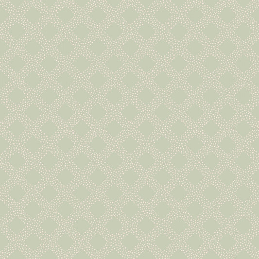 Harmony Lattice Sage - C11095-SAGE -  Riley Blake - Flower Prints
