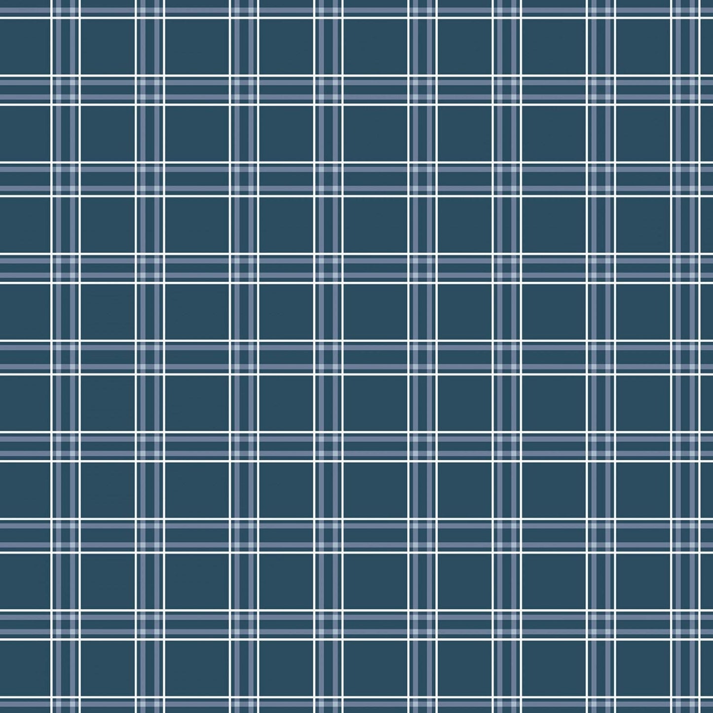 American Dream - Plaid Navy - C11935R-NAVY - Riley Blake - Patriotic Prints