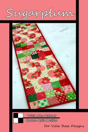 Sugarplum Table Topper — Digital Quilt Pattern (PDF Download) ✂️