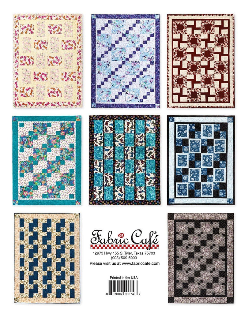 Fast & Fun Book - 3-yard Quilt - Fabric Cafe