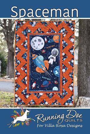Spaceman Quilt — Digital Quilt Pattern (PDF Download) ✂️