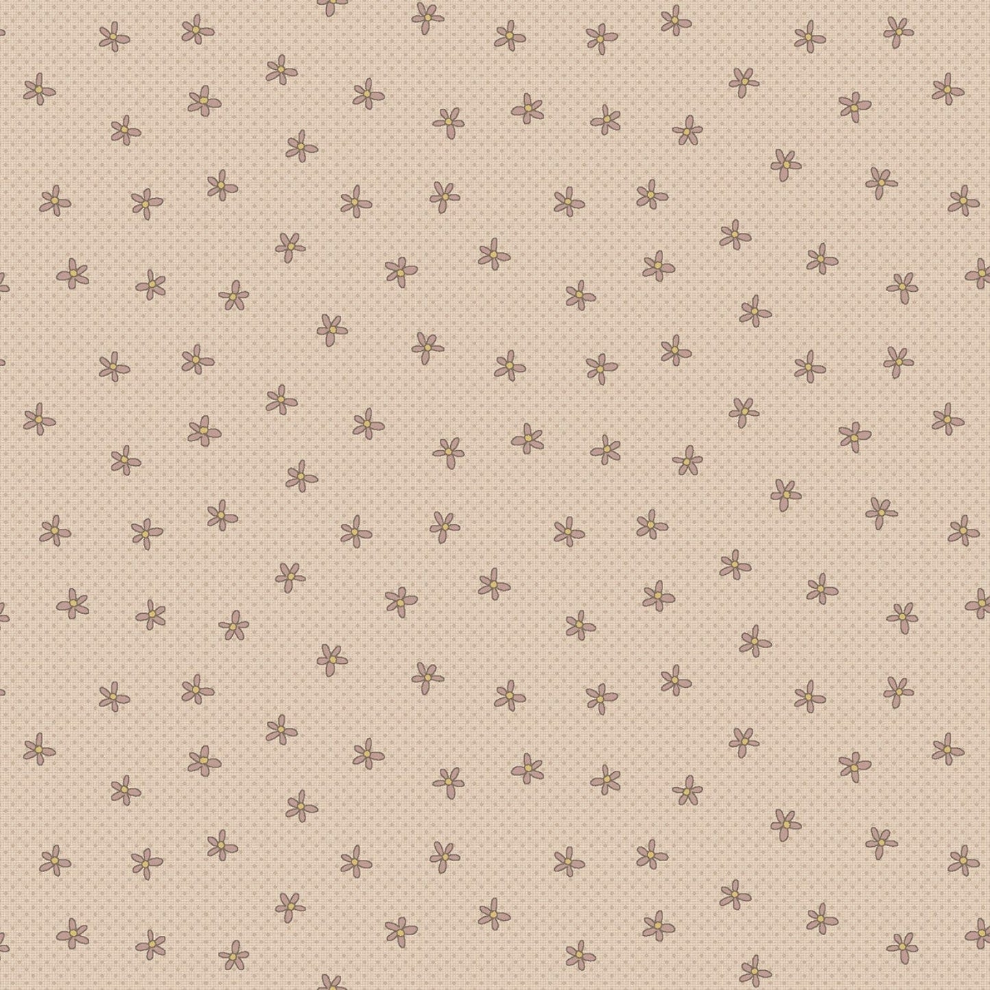 My Neighborhood - Taupe Daisy - 2635-39 - Henry Glass